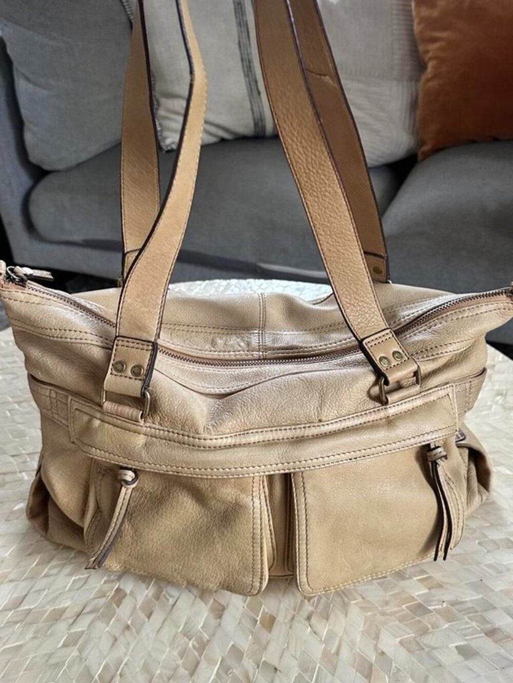 Fossil Leather Medium Sized Bag